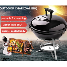 Outdoor Weber Tragbare Camping Mini Holzkohle Wasserkocher BBQ Grill